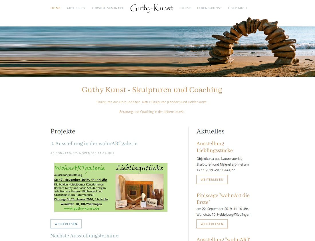 Guthy Kunst - Skulpturen und Coaching